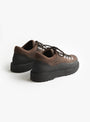 Cornaro Gomma Leather Dark Fallow N Dark Fallow DIEMME (three quarter) at Couverture & The Garbstore