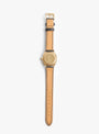 W Coussin 12 Watch Black Calf Leather Strap Black Calf VAGUE (top view back) at Couverture & The Garbstore