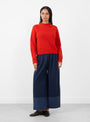 Nova_Jumper_Red_Fleck_Red_Fleck_SIDELINE_Model_front at Couverture & The Garbstore