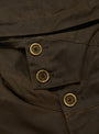 Peveril Jacket Chocolate GANDER (button detail) at Couverture & The Garbstore