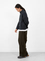 Deans Shirt Blue GANDER (model side) at Couverture & The Garbstore