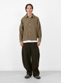 Deans Shirt Houndstooth GANDER (model fornt) at Couverture & The Garbstore