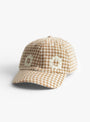 Eyes Cap Beige Cross GANDER (front) at Couverture & The Garbstore