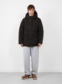 2L GORE-TEX Down Coat Black NANAMICA (model front) at Couverture & The Garbstore