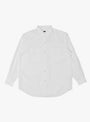 Typewriter Shirt Off White NANAMICA ( front) at Couverture & The Garbstore