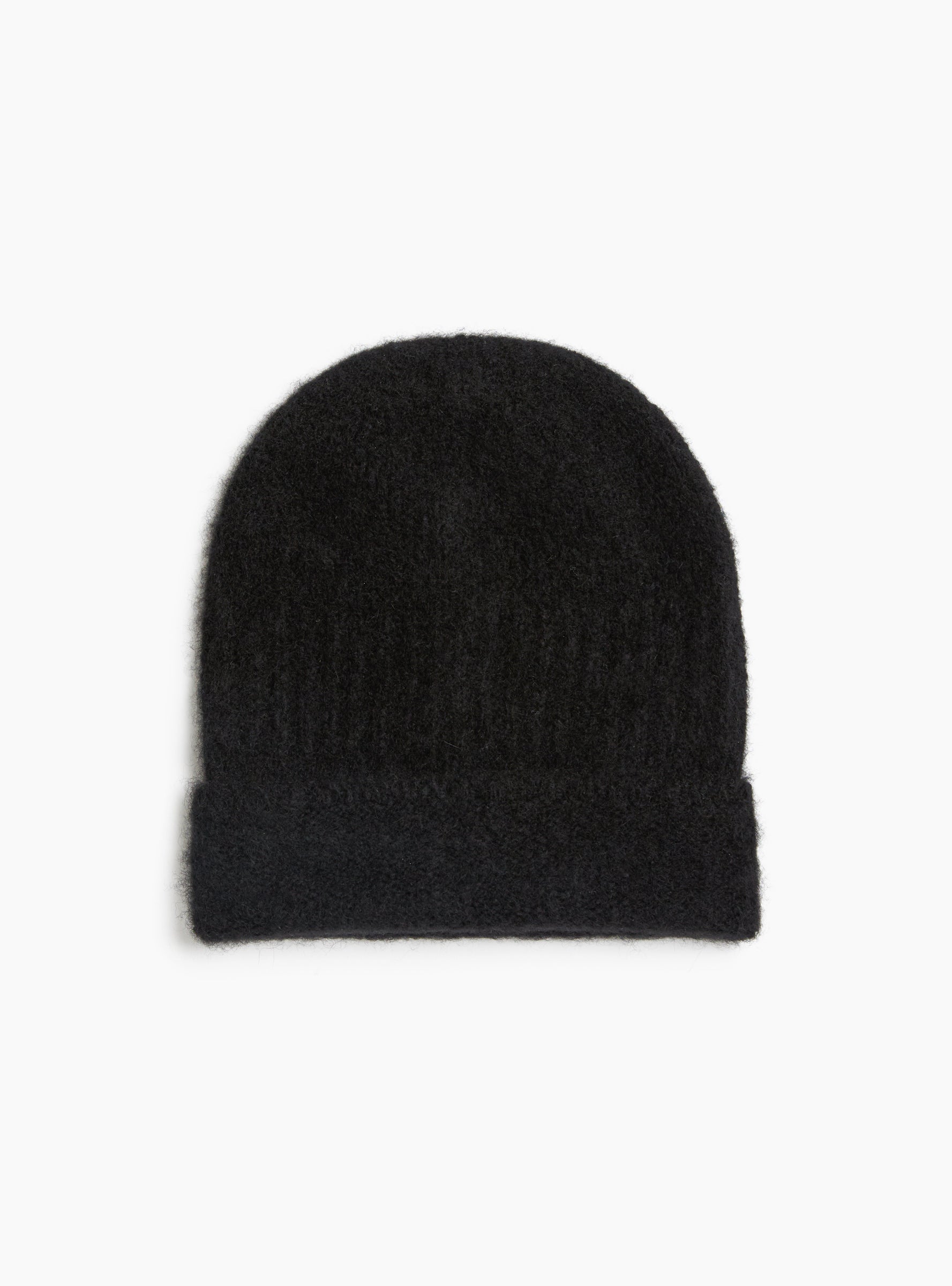 Cashmere Knit Cap Black Black MATURE HA (Front) at Couverture & The Garbstore