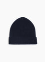 Lambswool-Knit-Cap-Navy-Navy-MATURE-HA-(Front) at Couverture & The Garbstore