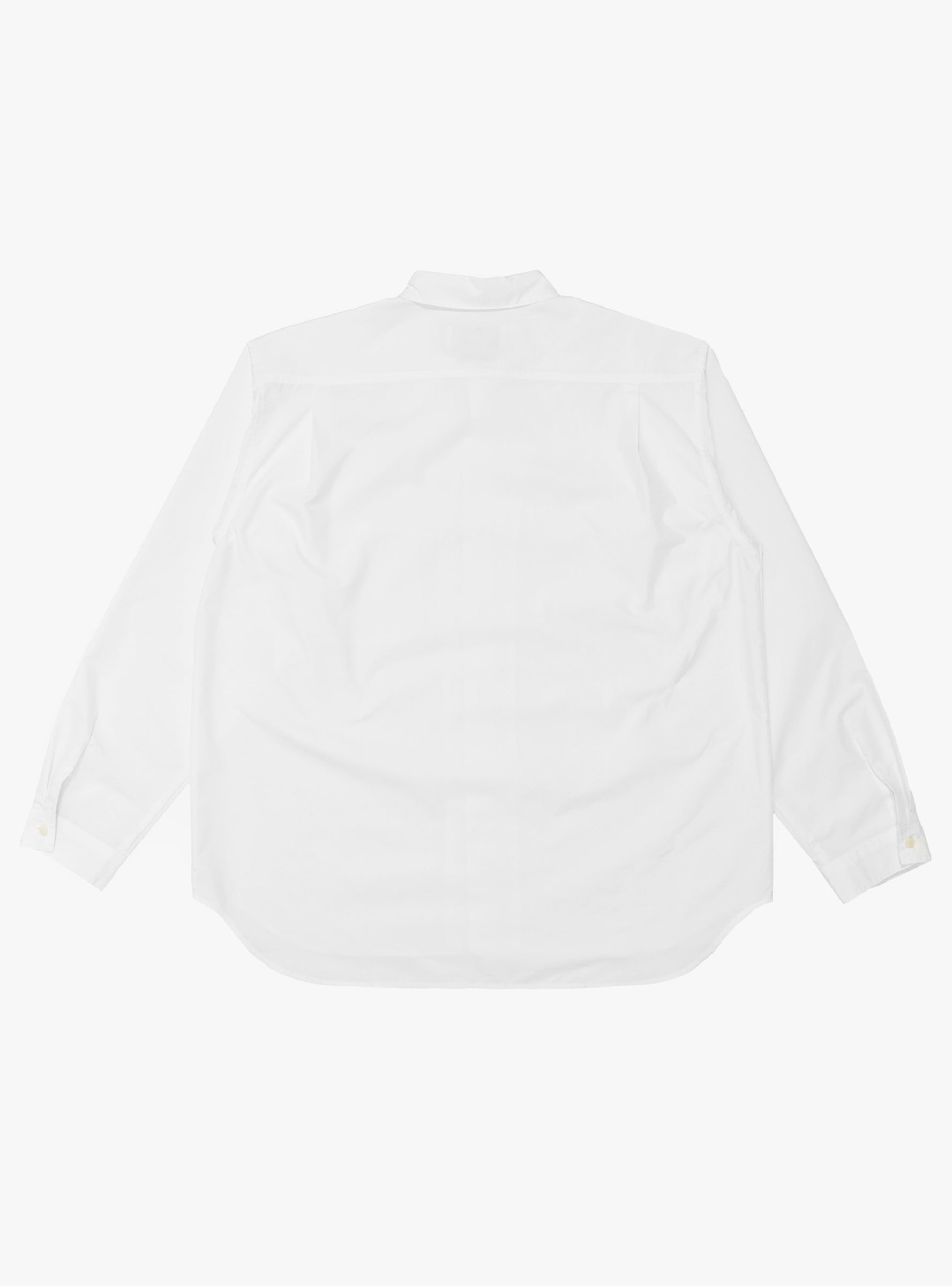 Made in Japan Grande Crown Shirt White TDR (Back) at Couverture & The Garbstore