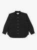 Made in Japan Grande Crown Shirt Black TDR (Front View) at Couverture & The Garbstore