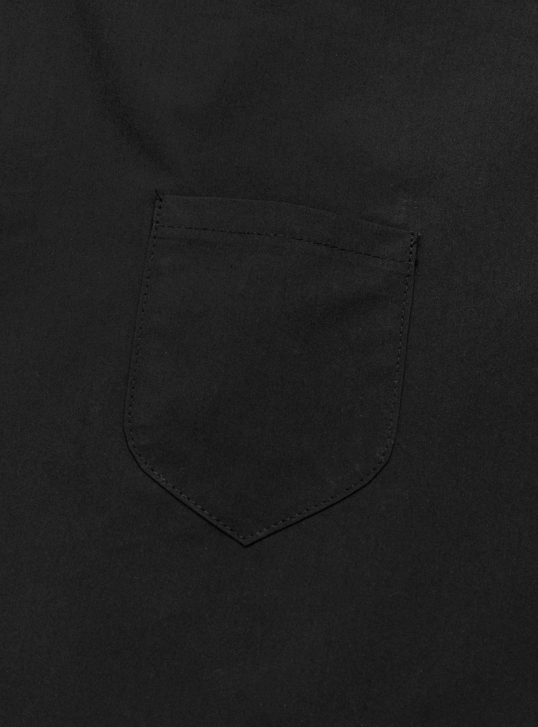 Made in Japan Grande Crown Shirt Black TDR (Pocket Detail) at Couverture & The Garbstore