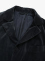 Cotton Corduroy 4B Jacket Navy KAPTAIN SUNSHINE (detail) at Couverture & The Garbstore
