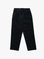 Cotton-Corduroy-Shoecut-Slacks-Navy-KAPTAIN-SUNSHINE-(back) at Couverture & The Garbstore