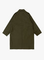 Wool-Cavalry-Walker-Coat-Olive-KAPTAIN-SUNSHINE-(back) at Couverture & The Garbstore