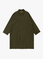 Wool-Cavalry-Walker-Coat-Olive-KAPTAIN-SUNSHINE-(front) at Couverture & The Garbstore