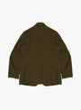 Wool Vintage Take Easy Jacket Olive KAPTAIN SUNSHINE (back) at Couverture & The Garbstore