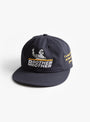 One Star Cap Navy BROTHER BROTHER (front) at Couverture & The Garbstore