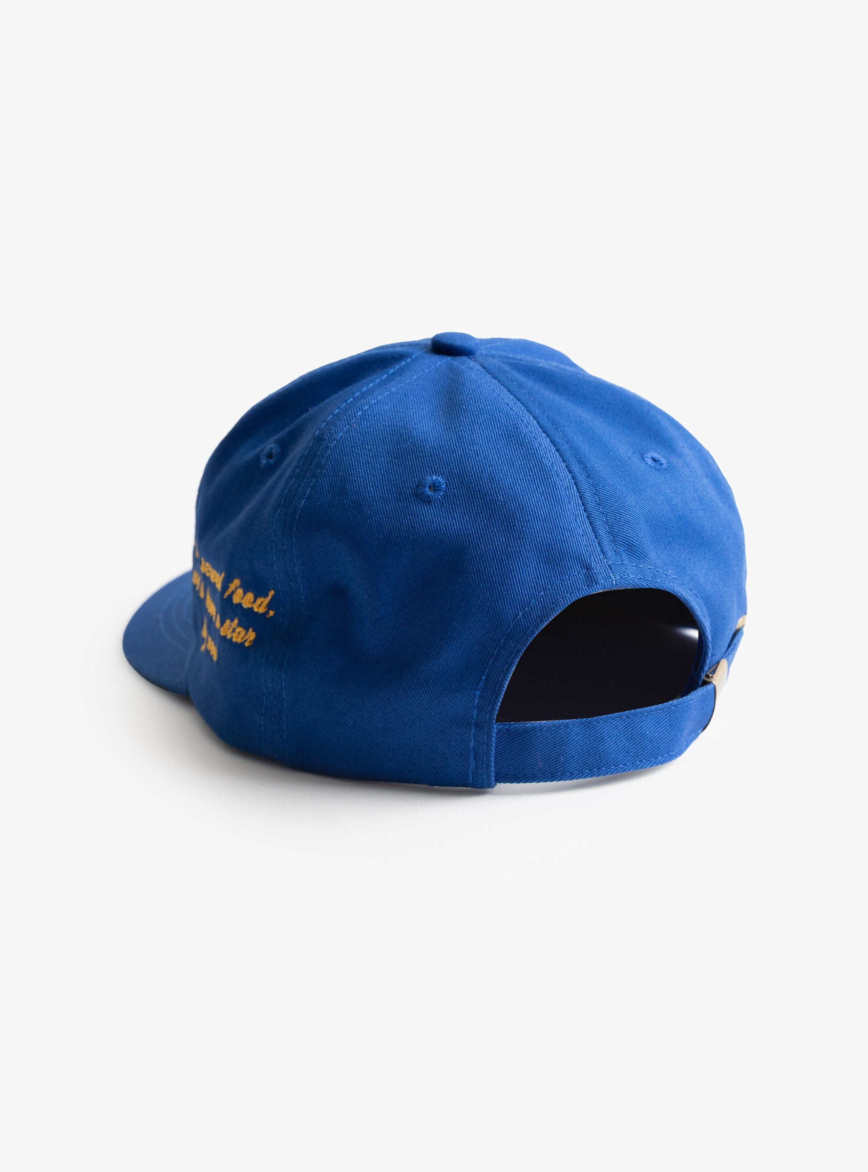 One Star Cap Royal Blue BROTHER BROTHER (back) at Couverture & The Garbstore