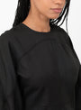 Janice-Dress-Black-Black-Soeur-Model_Close-Up at Couverture & The Garbstore