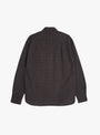 M-Curtis-Shirt-Grey-Check-Grey-Check-YMC-You-Must-Create-(Back) at Couverture & The Garbstore