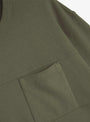 M Archive Sweat Dark Green Dark Green YMC You Must Create (Pocket Detail) at Couverture & The Garbstore