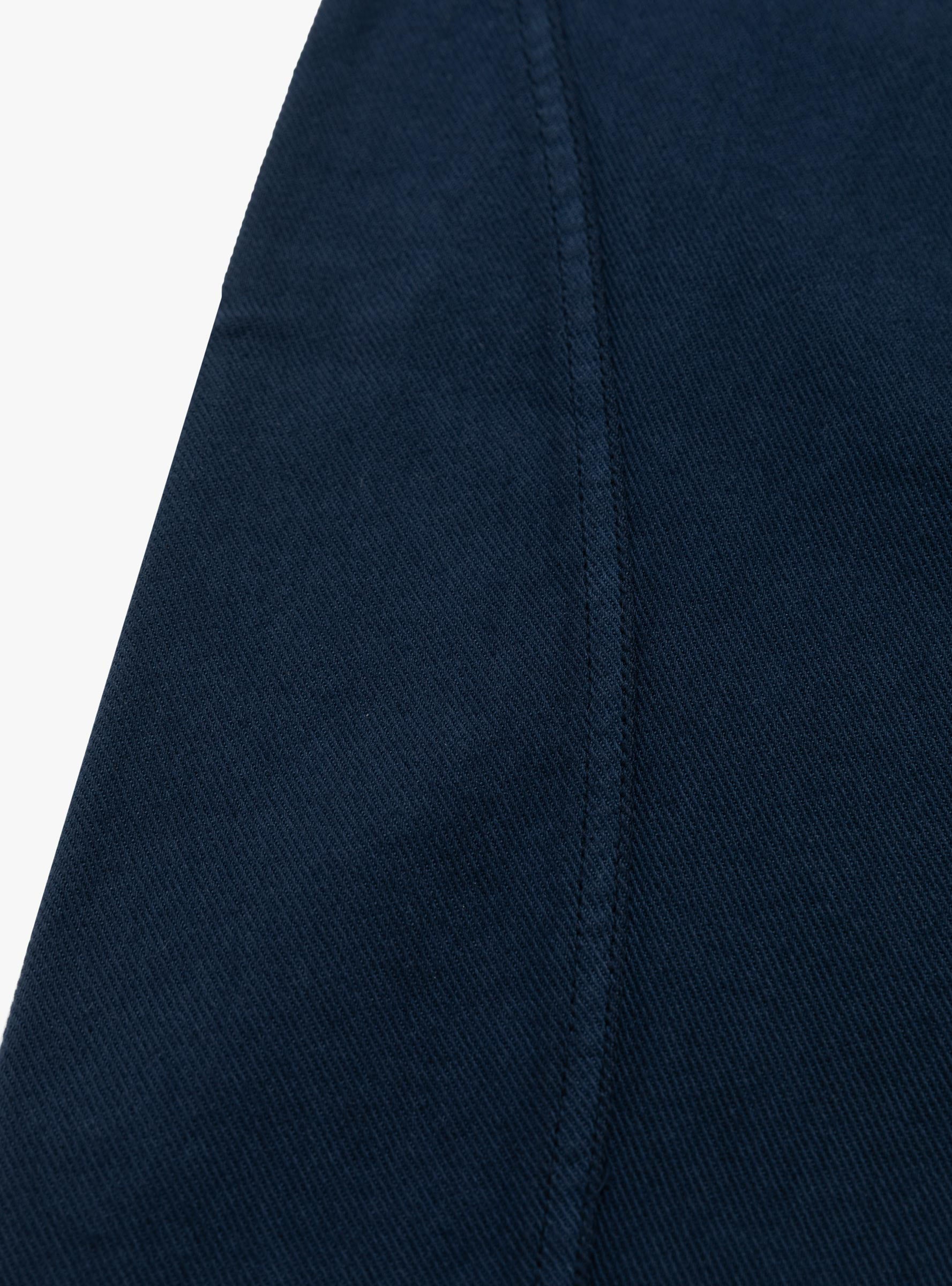 M Twisted Seam Trouser Navy Navy YMC You Must Create (seam detail) at Couverture & The Garbstore