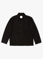 M Construction Jacket Black Black YMC You Must Create (front) at Couverture & The Garbstore