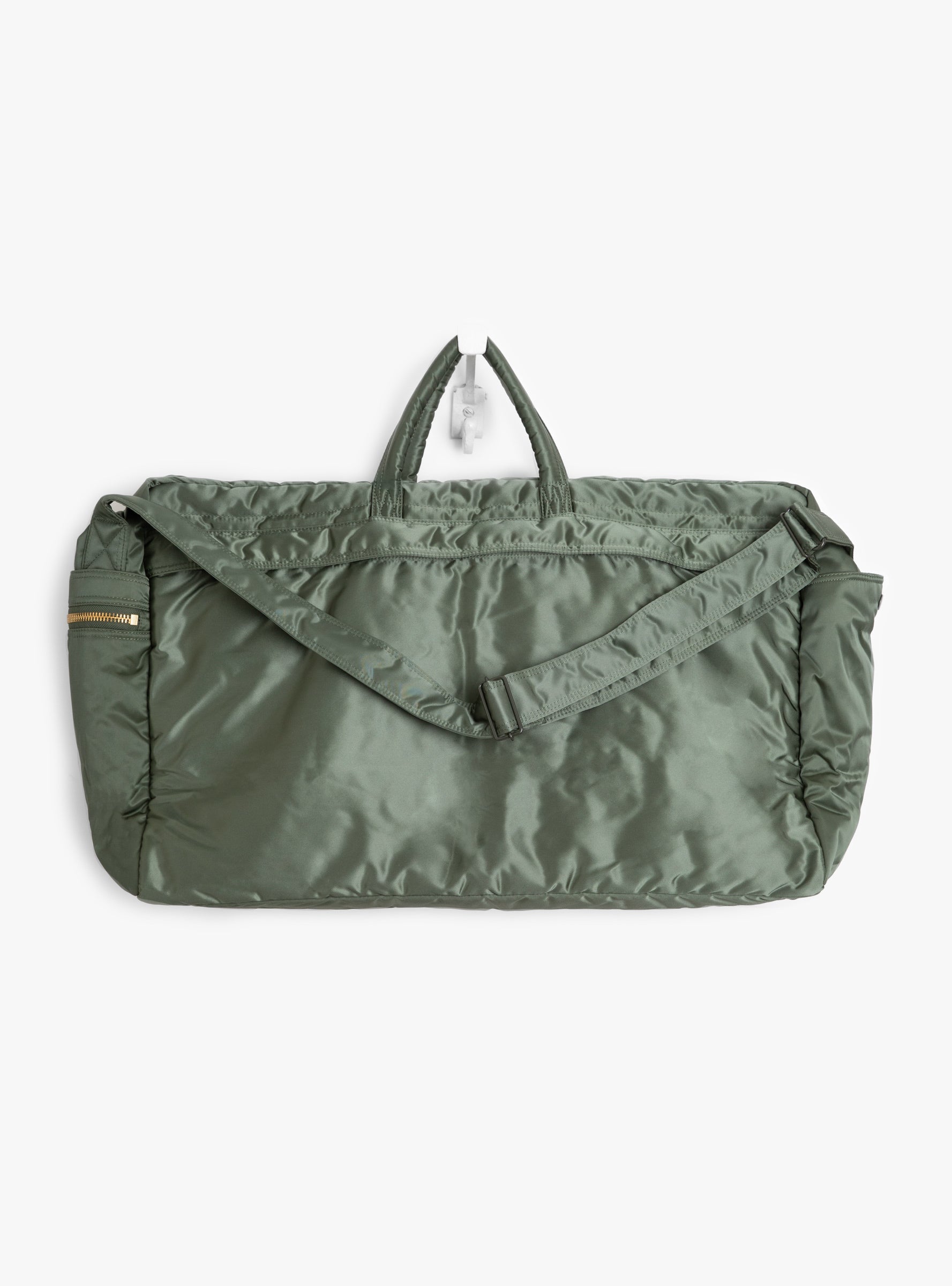 TANKER Duffle Bag (L) Sage Green PORTER YOSHIDA & CO. (back) at Couverture & The Garbstore