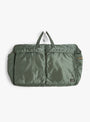 TANKER Duffle Bag (L) Sage Green PORTER YOSHIDA & CO. (front) at Couverture & The Garbstore