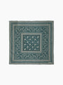 Classic-Scarf-Dark-Green-and-Brown-Dark-Green-and-Brown-SKALL-(Front) at Couverture & The Garbstore