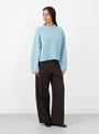 Campa-Jumper-Aqua-Aqua-SKALL-Model_Front-View at Couverture & The Garbstore