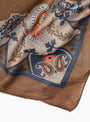 Pippa-Scarf-Brown-Paisley-Brown-Paisley-SKALL-(Fabric Detail) at Couverture & The Garbstore