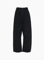 Signature Curved Leg Work Trouser Black Black 7115 (Front) at Couverture & The Garbstore