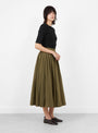 Prairie_Skirt_Kelp_Kelp_7115_Model_Side at Couverture & The Garbstore
