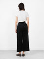 Unisex_Corduroy_Skate_Trouser_Black_Black_7115_Model_Back at Couverture & The Garbstore