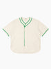 1940's-Brushed-Cotton-Community-League-Baseball-Jersey-Ecru-TDR-(Front) at Couverture & The Garbstore