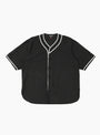 1940's-Brushed-Cotton-Community-League-Baseball-Jersey-Charcoal-TDR-(Front) at Couverture & The Garbstore