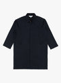 Cordura-Balmacaan-Navy-TDR-(Front) at Couverture & The Garbstore