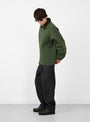 Duxville Jacket Olive TDR (modle side) at Couverture & The Garbstore
