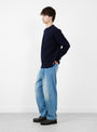 Nep Denim Curve Jean Repair TDR (modle side) at Couverture & The Garbstore