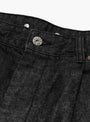 Nep Denim Curve Jean Black TDR (Button Detail) at Couverture & The Garbstore