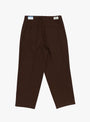 Crown Chino Brown TDR (Back) at Couverture & The Garbstore