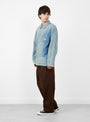 Crown Chino Brown TDR (model side) at Couverture & The Garbstore
