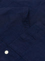 Chambray Working Shirt Indigo TDR (Pocket Detail) at Couverture & The Garbstore