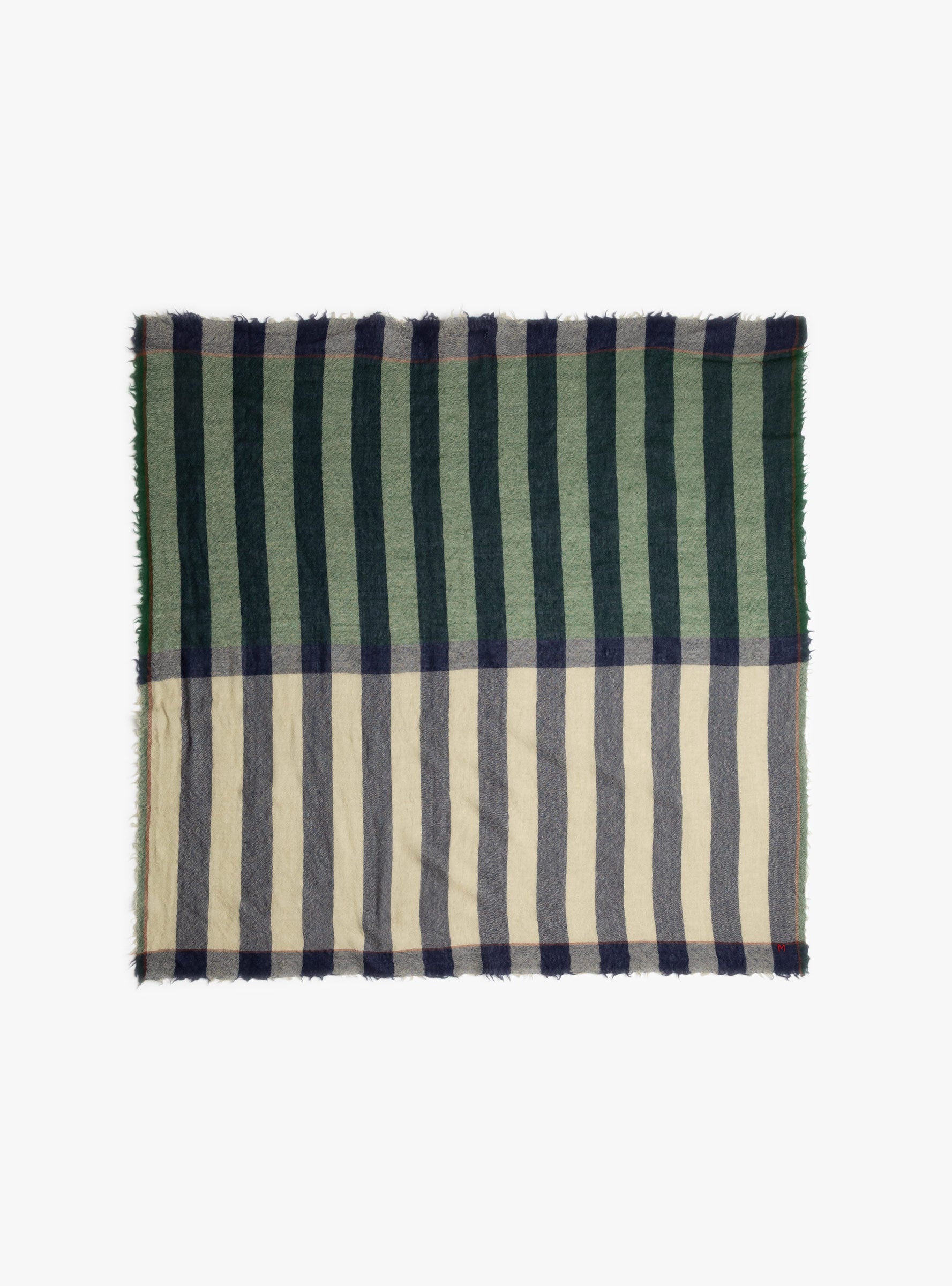 Phenix Scarf N°854 Celtic Celtic Moismont (top view) at Couverture & The Garbstore