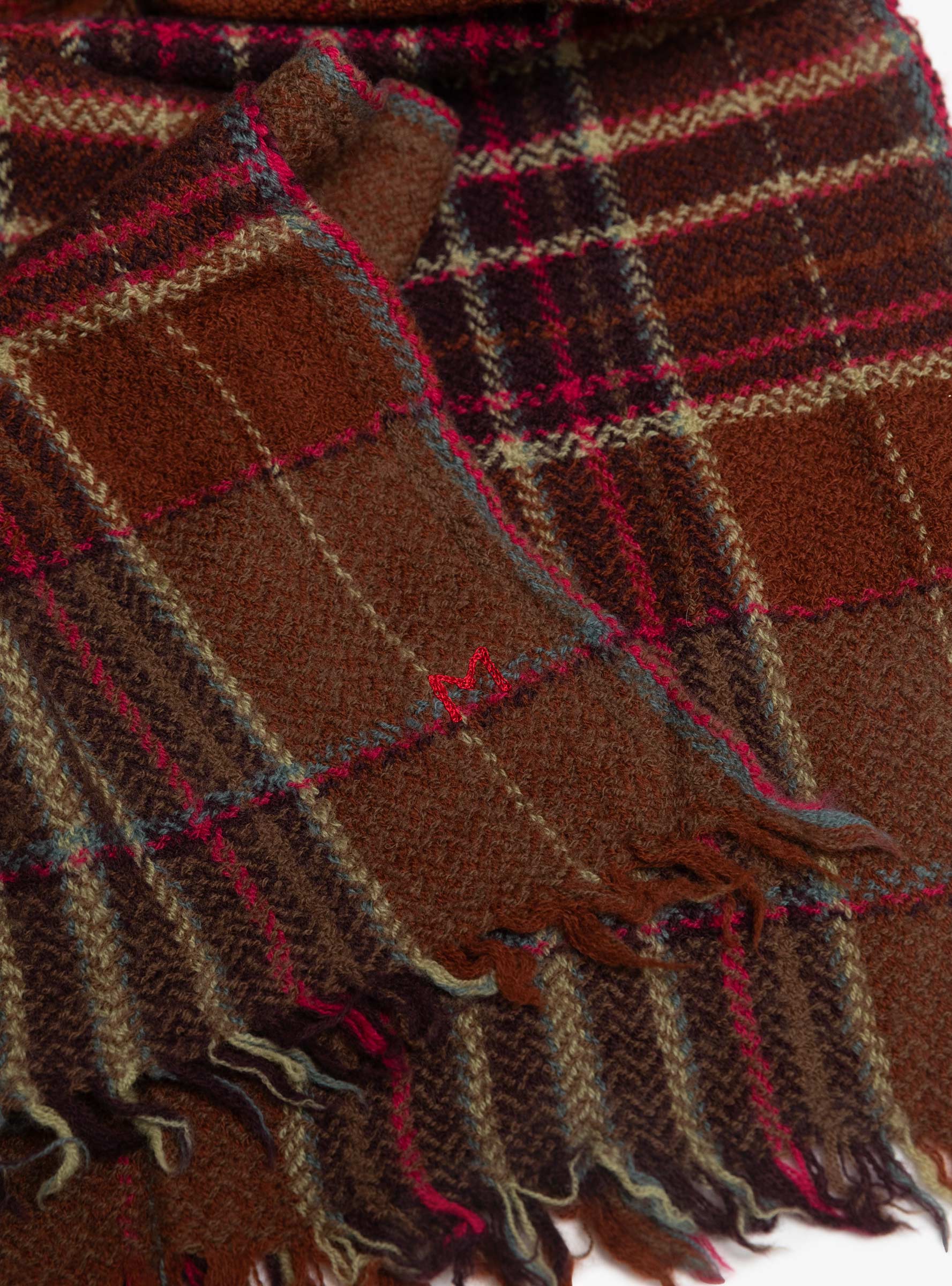 Anderson Scarf N°803 Henna Henna Moismont (embroidery detail) at Couverture & The Garbstore