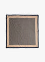 Phedre Scarf N°845 Magic Blue Magic Blue Moismont (top view) at Couverture & The Garbstore