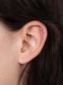 Moonstone_and_Diamonds_Stud_Flat_Back_Piercing_Moonstone_and_Diamond_Celine_Daoust_MODEL at Couverture & The Garbstore