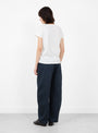 W_Day_T-Shirt_White_White_YMC_Model_Back at Couverture & The Garbstore