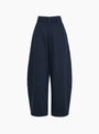 W Like A Trouser Navy Cotton Drill Navy YMC (Front) at Couverture & The Garbstore