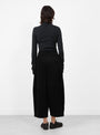 W_Deadbeat_Trouser_Black_Corduroy_Black_Corduroy_YMC_Model_Back at Couverture & The Garbstore